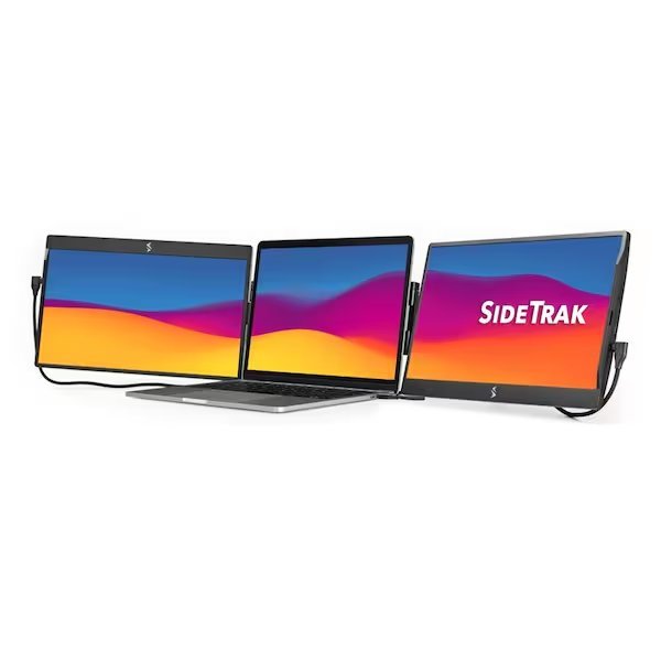 SideTrak Swivel Triple HD 125 Attachable Portable Monitor, Luxor, Mfr#: LTTL122
