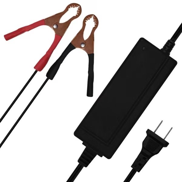 12V 2 AMP CHARGER MAINTAINER for 12V 5AH Securitron BPS242 Battery, Mighty Max Battery, Mfr#: MAX3497169