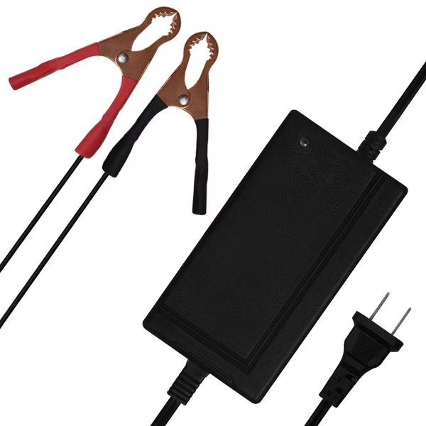 12V 4AMP CHARGER-MAINTAINER for 12V 12AH F2 RAZOR DIRT BIKE MX500, Mighty Max Battery, Mfr#: MAX3514076