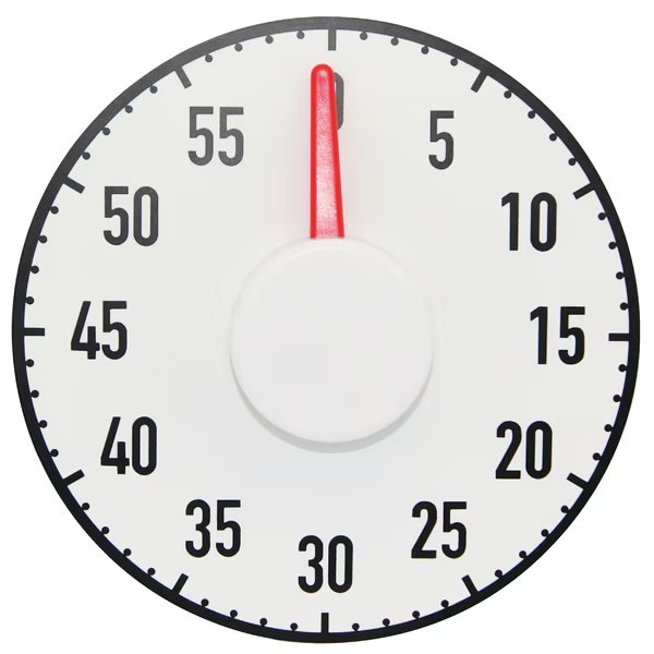 Magnetic Big Timer, 7.5in diameter, Ashley Productions, Mfr#: 10205