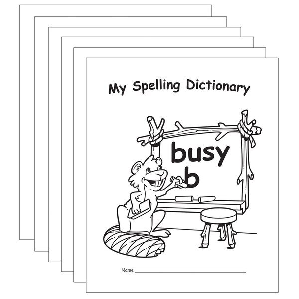 My Own Books™ My Spelling Dictionary, PK6, Teacher Created Resources, Mfr#: 60111