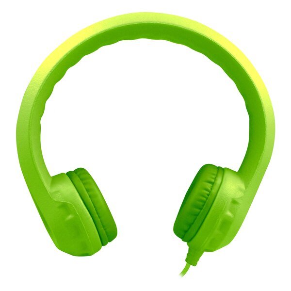 Flex-Phones™ Indestructible Foam Headphones, Green, Hamiltonbuhl, Mfr#: KIDS-GRN