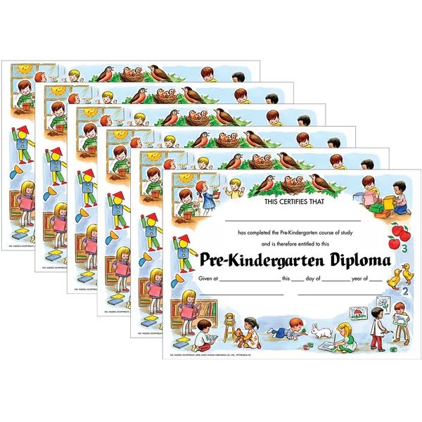 Pre-Kindergarten Diploma, PK180, Hayes, Mfr#: VA200CL