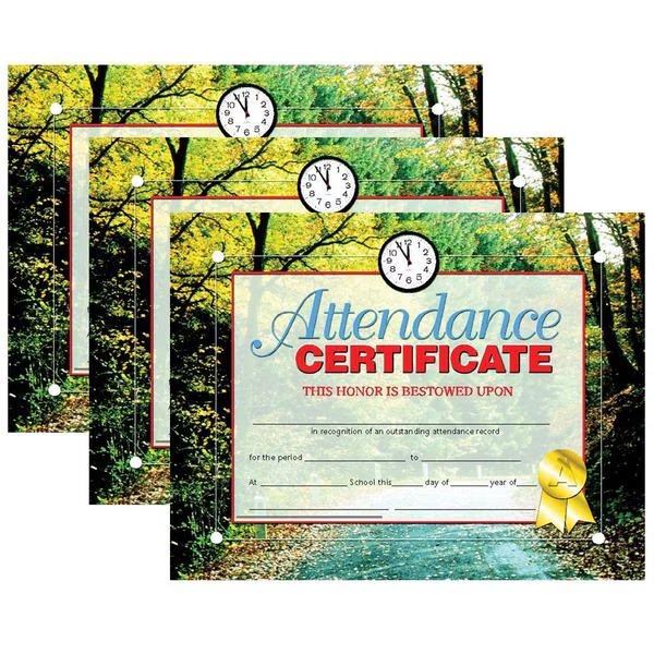 Attendance Certificate, PK90, Hayes, Mfr#: VA680