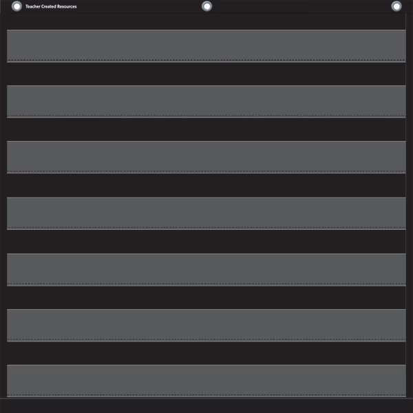 Black 7 Pocket Chart, Teacher Created Resources, Mfr#: TCR20740