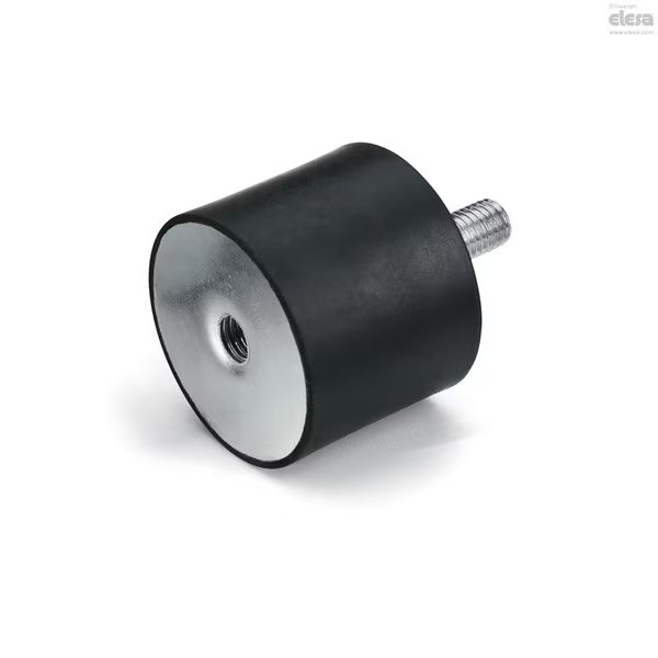 Threaded hole and threaded stud, DVA.2-15-20-M4-10-55, Elesa, Mfr#: DVA.2