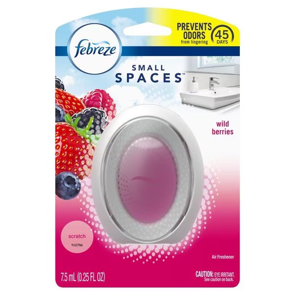 Small Spaces Wild Berries Scent Air Freshener 0.25 oz Liquid, Febreze, Mfr#: 93324