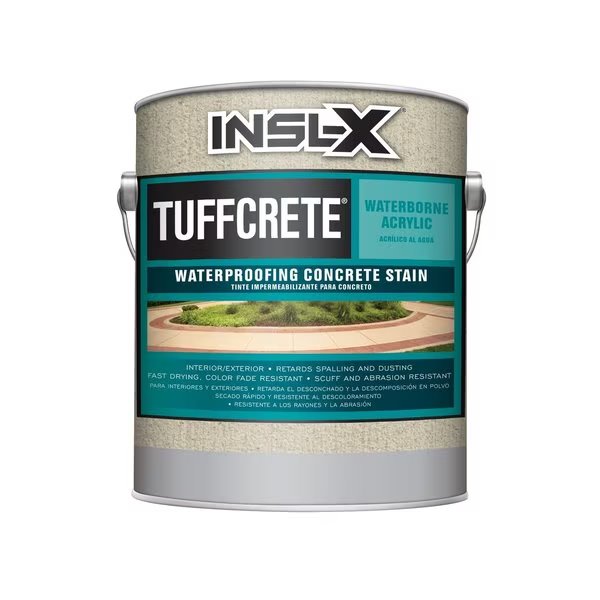 Insl-X TuffCrete Desert Sand Water-Based Acrylic Waterproofing Concrete Stain 1 gal, Insl-X By Benjamin Moore, Mfr#: CCST292299-01