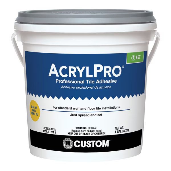Glue Ceramic Tile Gal, Acrylpro, Mfr#: ARL40001-2