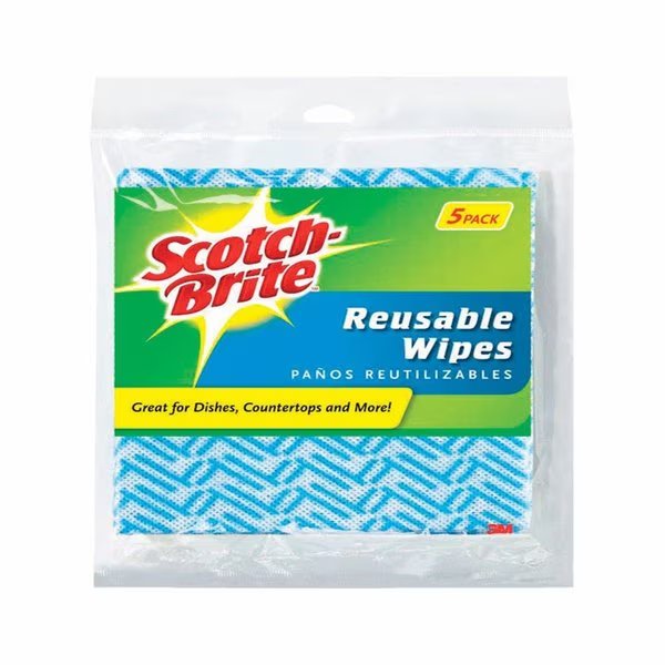 Scotch-Brite Microfiber Reusable Wipes 11.5
