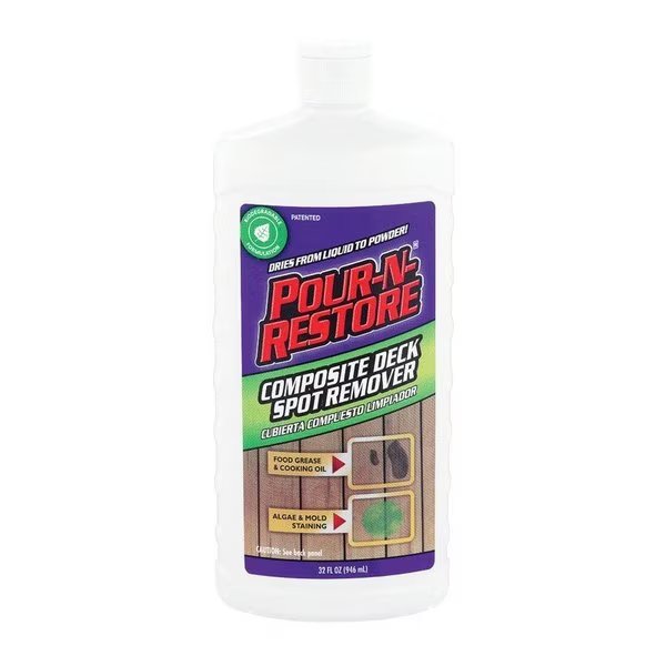 Composite Deck Spot Remover 32 oz, Pour-N-Restore, Mfr#: PNRDK32OZ