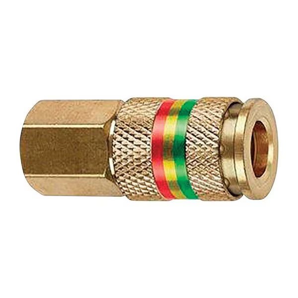 UNIV COUPLER IM 1/4""FNPT, Tru-Flate, Mfr#: 13-515