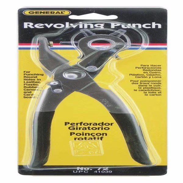 Plier Punch Revolving, General Tools, Mfr#: 72