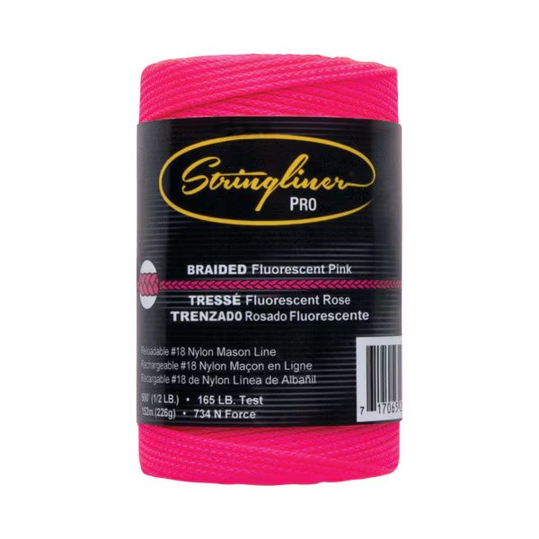 Braid Nyln Line 500'Roll, Stringliner, Mfr#: 35462