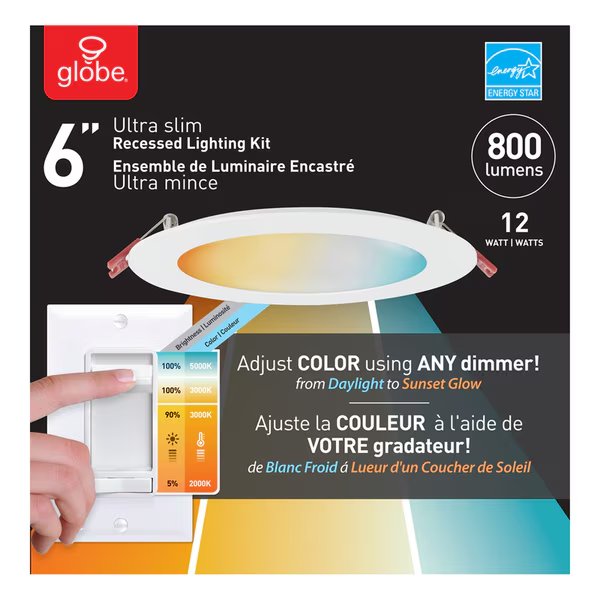 RECESS LIGHT KIT  6