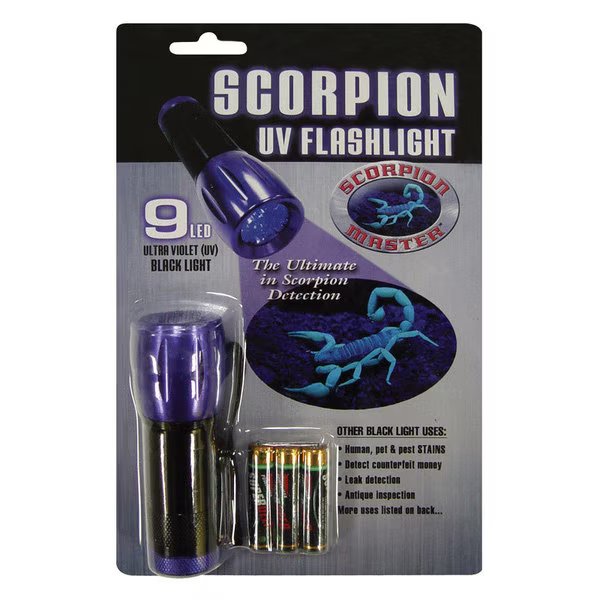 Flashlight 9Led Scorpion, Scorpion Master, Mfr#: 302478