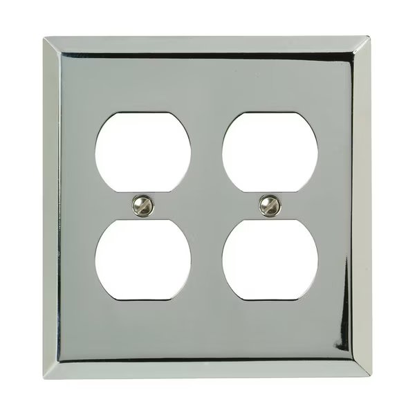 Wallplate 2Dup Pc, Amerelle, Mfr#: 161DD