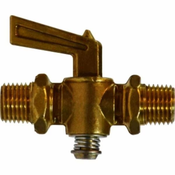 PIPE VALVE MPT 1/4X1/4in., Anderson Metals, Mfr#: 59208-04AH