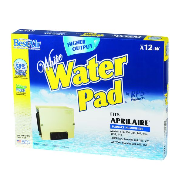 Replc Wtr Pad A12-W, Bestair, Mfr#: A12W-PDQ-6