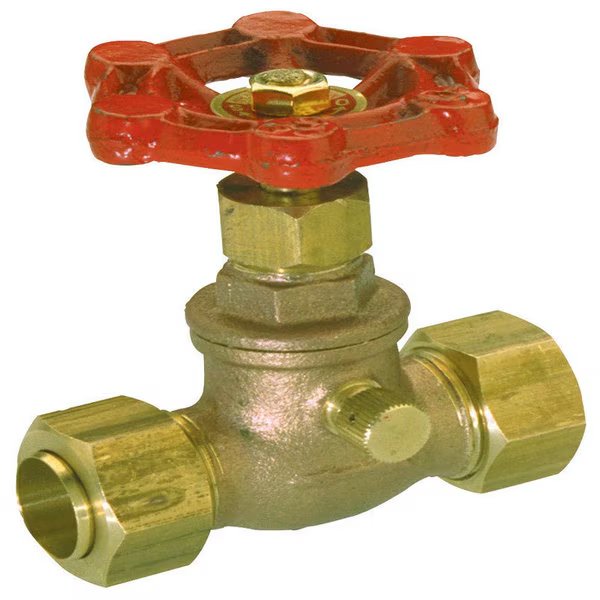STOP&WASTE VALVE 3/4"", Mueller Industries, Mfr#: 105-614NL