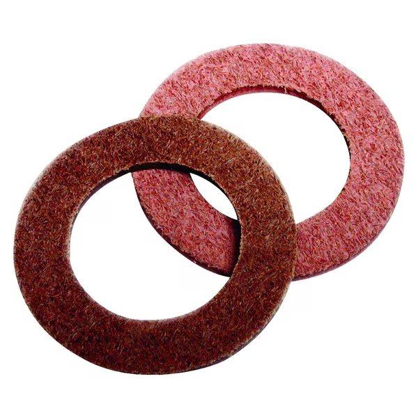 Dial 3/4 in. H X 3/4 in. W Brown Leather Washers, Brown, Leather, B & K, Mfr#: 6928