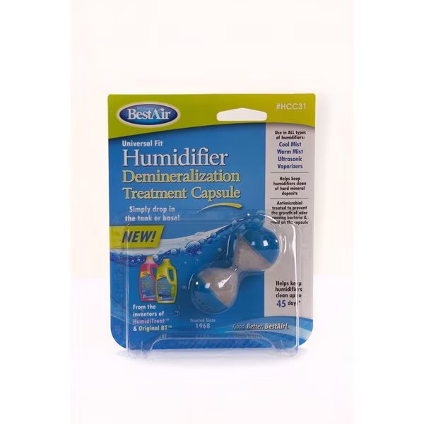 BestAir Humidifier Demineralization Treatment, Keeney Mfg, Mfr#: HCC31-PDQ-4
