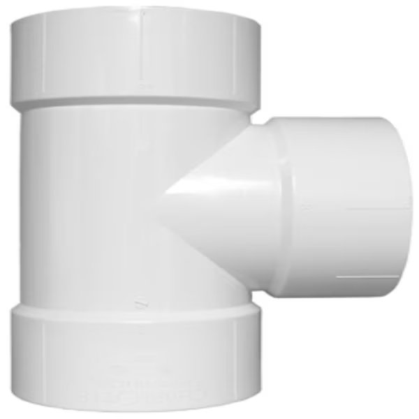 VENT TEE DWV 1.5"", Keeney Mfg, Mfr#: PVC 00441  0600