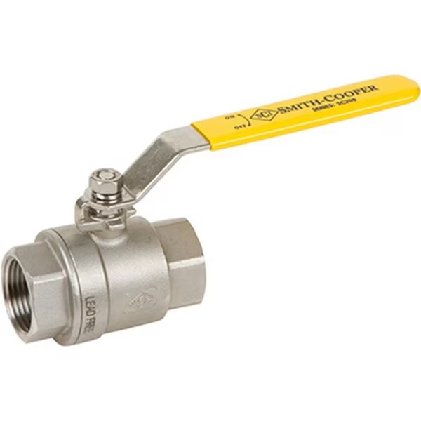 1/2 in. Stainless Steel FIP Ball Valve Full Port, Smith-Cooper, Mfr#: 4373001030