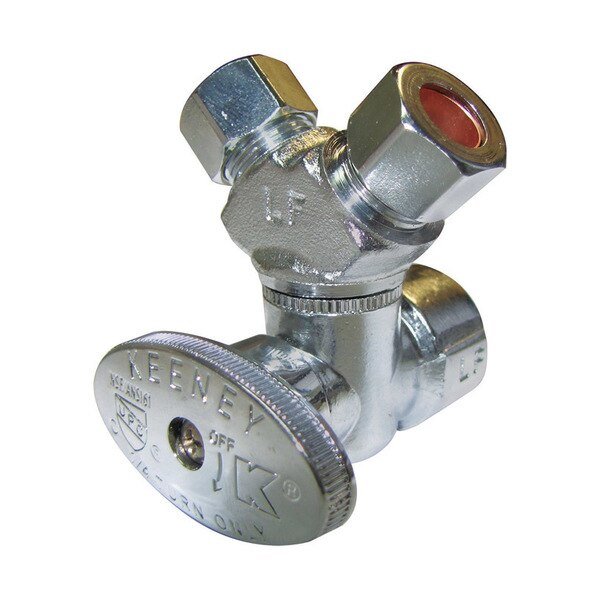 3-WAY VALVE 1/2"" FIP, Plumb Pak, Mfr#: PP2901VLF