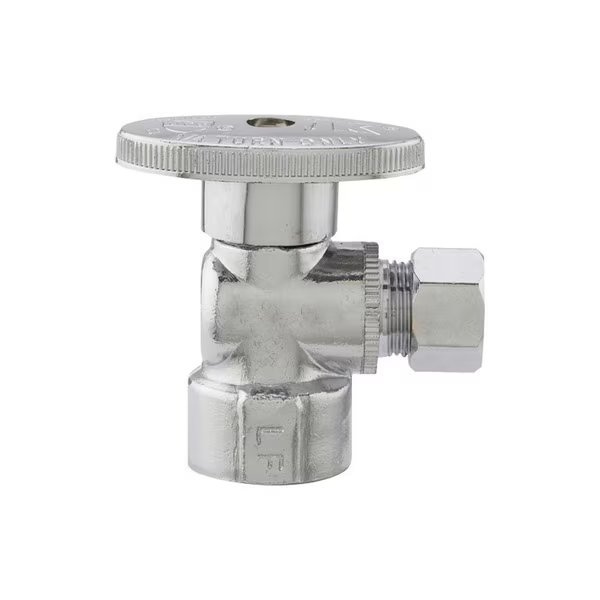ANGLE VALVE 1/2"" FIP, Plumb Pak, Mfr#: PP20051LF