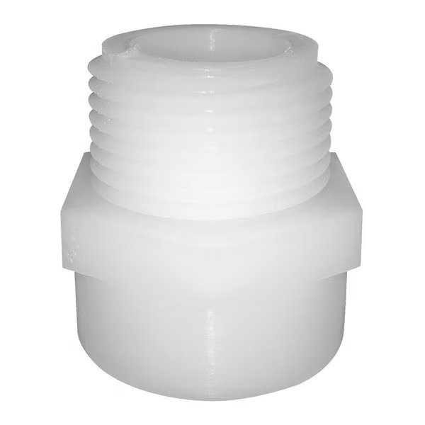 Green Leaf 3/4 in. MGHT X 3/4 in. D FGHT Nylon Hose Adapter, Anderson, Mfr#: CBI3434BG1