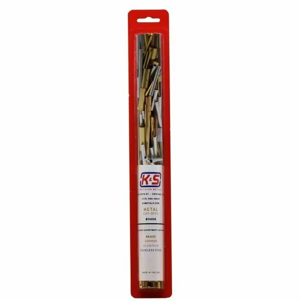 METAL CUT-OFFS 1ftL 1PK, K&S Precision Metals, Mfr#: 3408