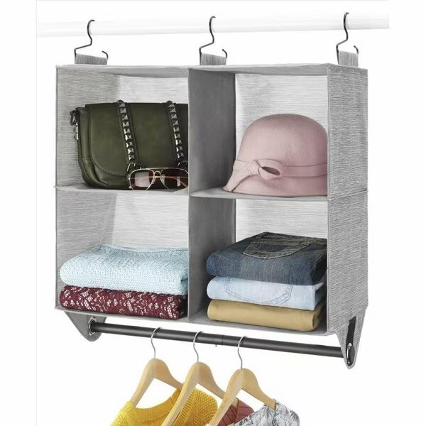 CLOSET ORGANZ 4-SECTION, Whitmor, Mfr#: 5455-10199