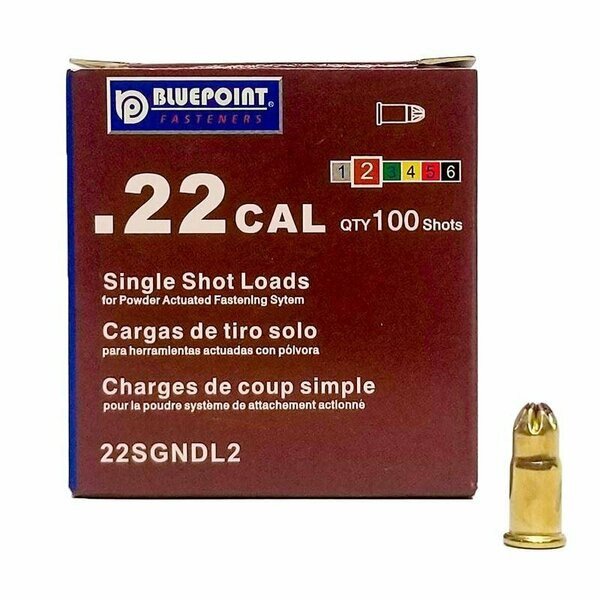 POWDER LOADS 2 BROWN .22in., Blue Point, Mfr#: 22SGNDL2