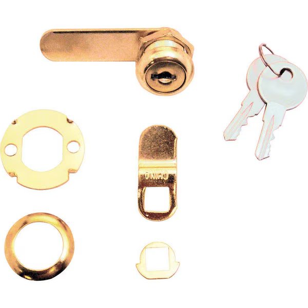 Drawer Lock Cam 5/16 Brs, Prime-Line, Mfr#: U9942