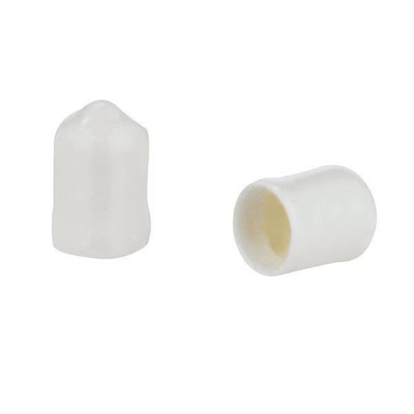 END CAPS PLASTIC 14PK, Rubbermaid, Mfr#: 3D60-LW-WHT