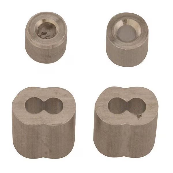 Aluminum Wire Rope Stop, Campbell, Mfr#: B7675424