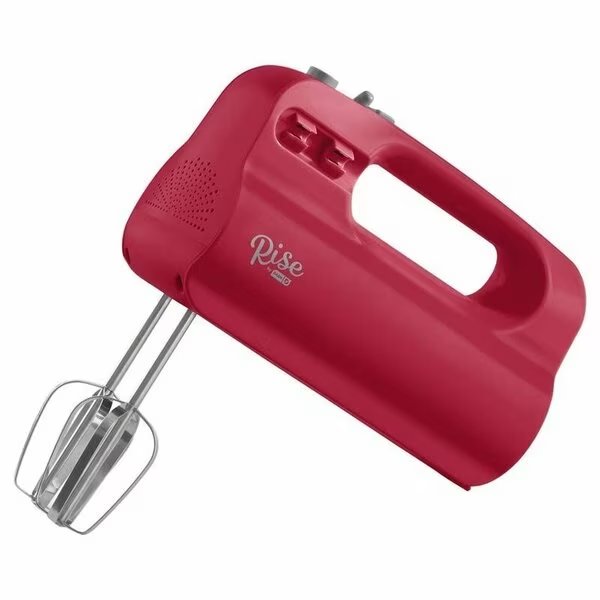 HAND MIXER RED 5SPD, Rise By Dash, Mfr#: RHM100GBRR04