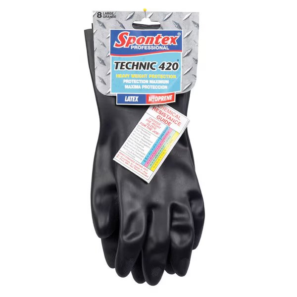 Glove Neo L Blk, Spontex, Mfr#: 33546
