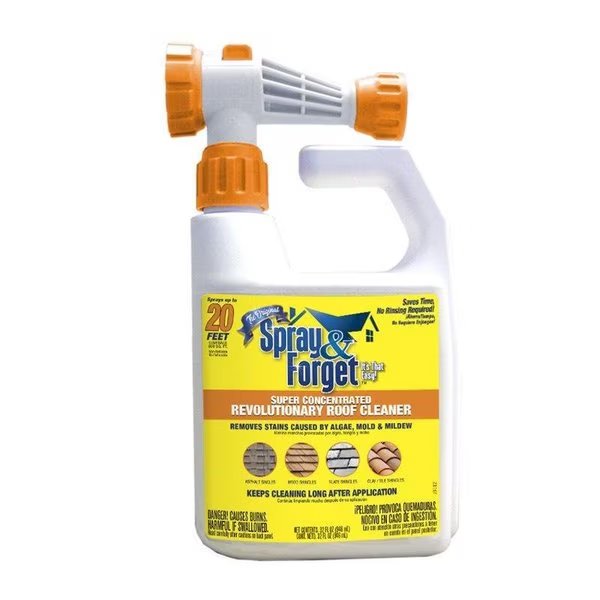 Roof Cleaner 32 oz Liquid, Spray & Forget, Mfr#: SF150