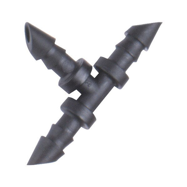 TEE BARBED 1/4