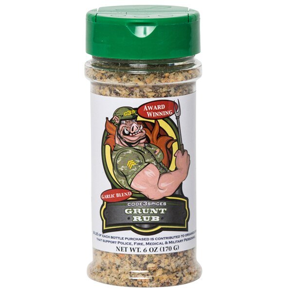 Rub Grunt Code3 6 Oz, Grunt Rub, Mfr#: GR6