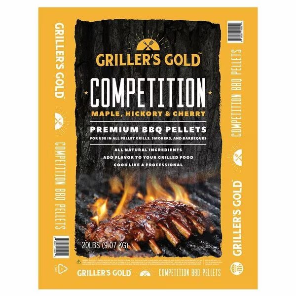 WOOD PELLETS GG COMP 20#, Grillers Gold, Mfr#: GGCO20