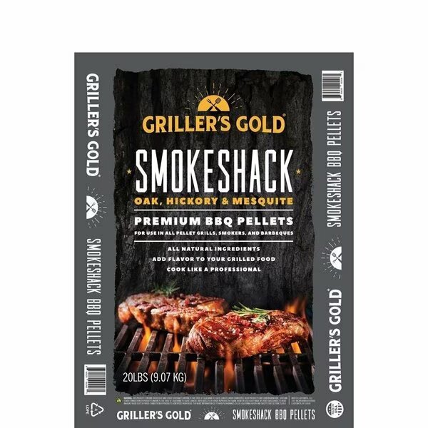 WOOD PELLTS GG SMKHS 20#, Grillers Gold, Mfr#: GGSM20