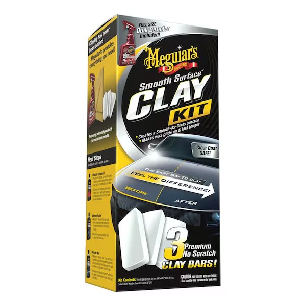 CLAY KIT SMOOTH SURFACE, Meguiars, Mfr#: G191700