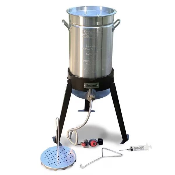 Aluminum Turkey Fryer Kit 30 qt 1 pk, Bayou Classic, Mfr#: 200-490