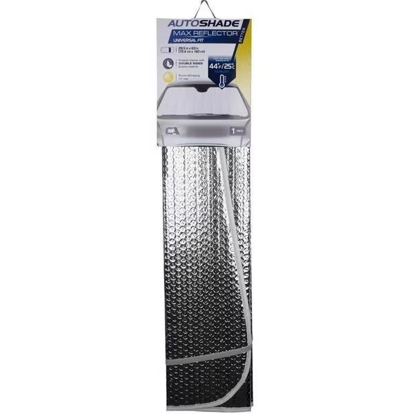63 in L X 285 in W Silver Foldable Sun Shade, Custom Accessories, Mfr#: 40953