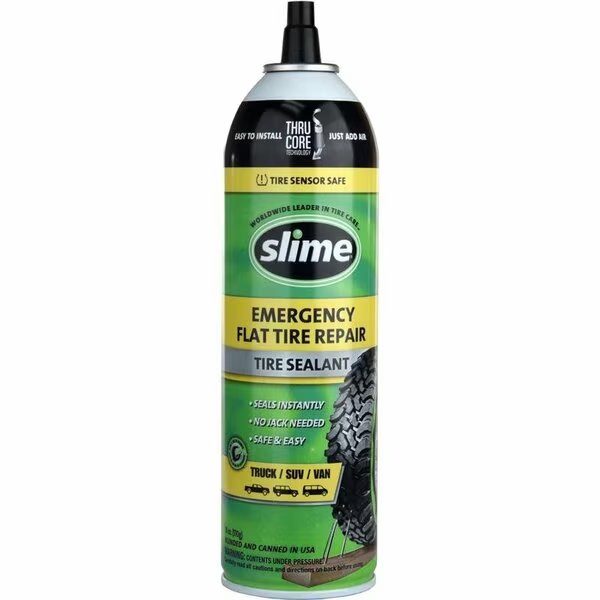 Emergency Tire Sealant 18 oz, 6PK, Slime, Mfr#: 60187