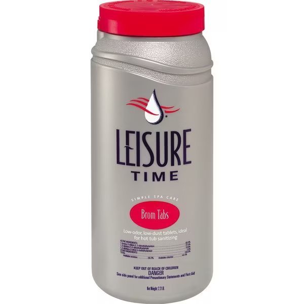 Tablet Brominating Chemicals 2.2 lb, Leisure Time, Mfr#: 45401