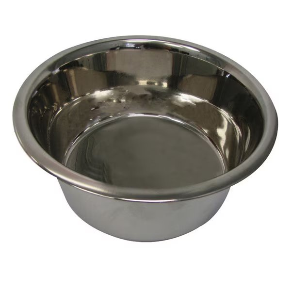 PET DISH 640Z STNLS STEEL, Hilo, Mfr#: 56620